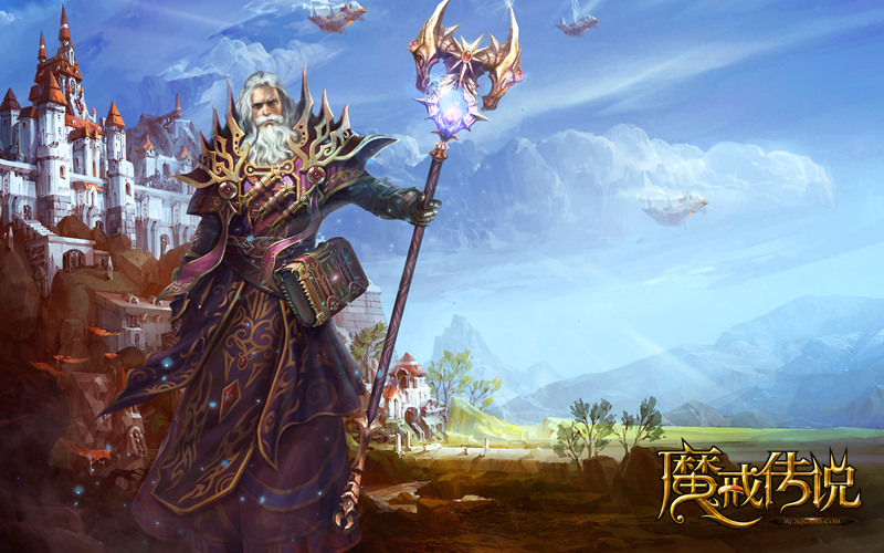 甘道夫引路魔戒传说飘逸法师智慧无双
