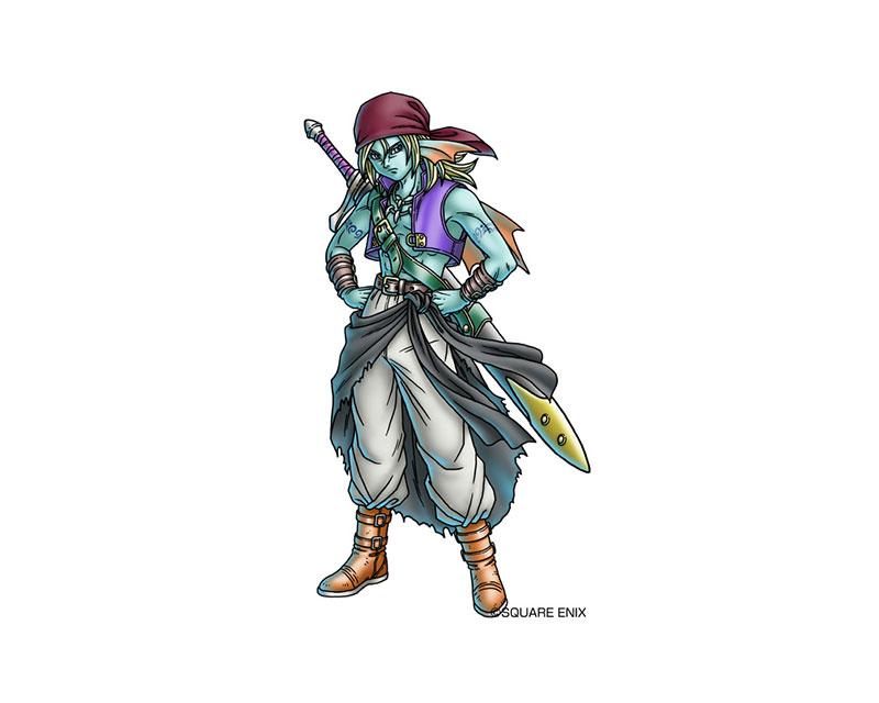 勇者斗恶龙x人物原画